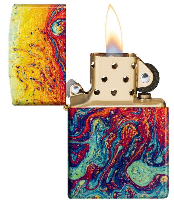 Zippo 46966 vžigalnik Psychedelic Color Pattern