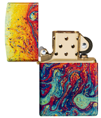 Zippo 46966 vžigalnik Psychedelic Color Pattern
