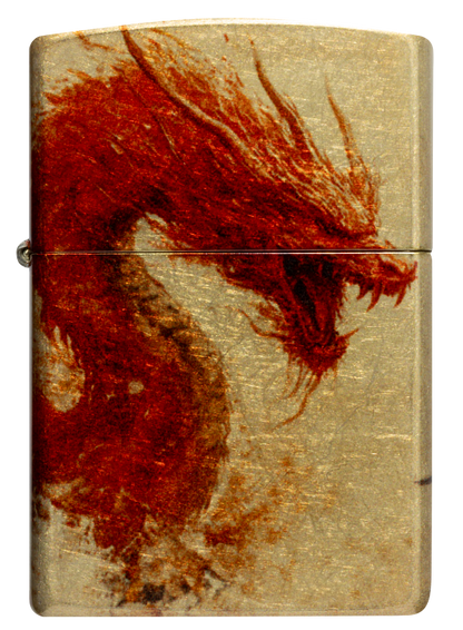 Zippo 60.007.647 vžigalnik Samurai vs Asian Dragon