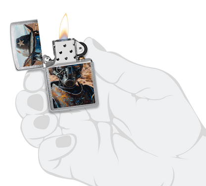 Zippo 60.007.656 vžigalnik Cowboy Robot