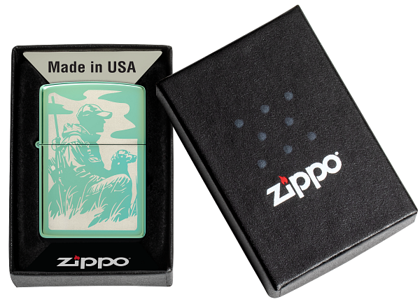 Zippo 60.007.663 vžigalnik Hunter& His Dog