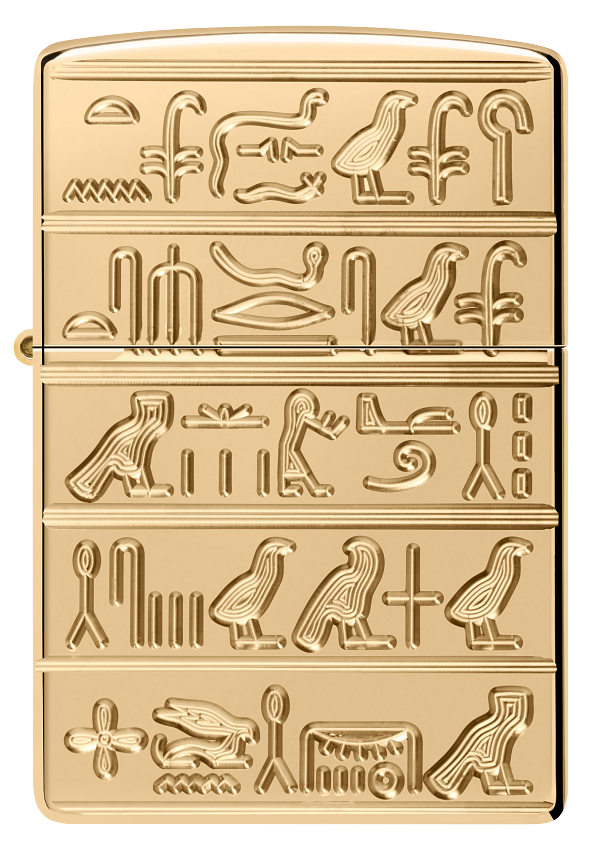 Zippo 60.007.668 vžigalnik Egyptian Hieroglyphs Armor