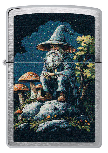 Zippo 60.007.669 vžigalnik Wizard & Mushrooms