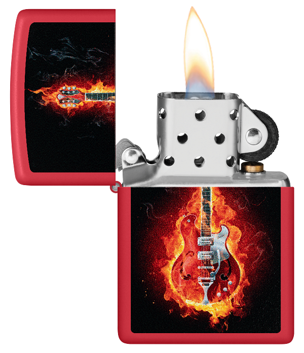 Zippo 60.007.670 vžigalnik Lit Guitar
