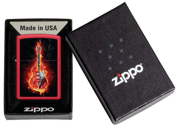 Zippo 60.007.670 vžigalnik Lit Guitar