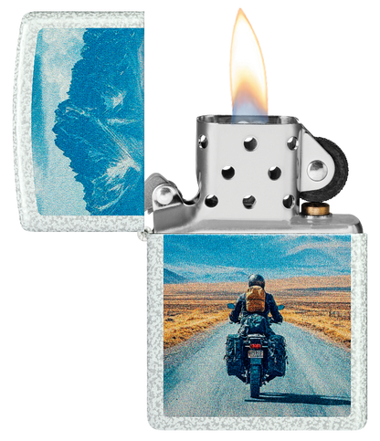 Zippo 60.007.685 vžigalnik Motorist & The Open Road
