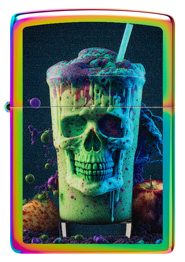 Zippo 60.007.691 vžigalnik Colorful Skull Milkshake