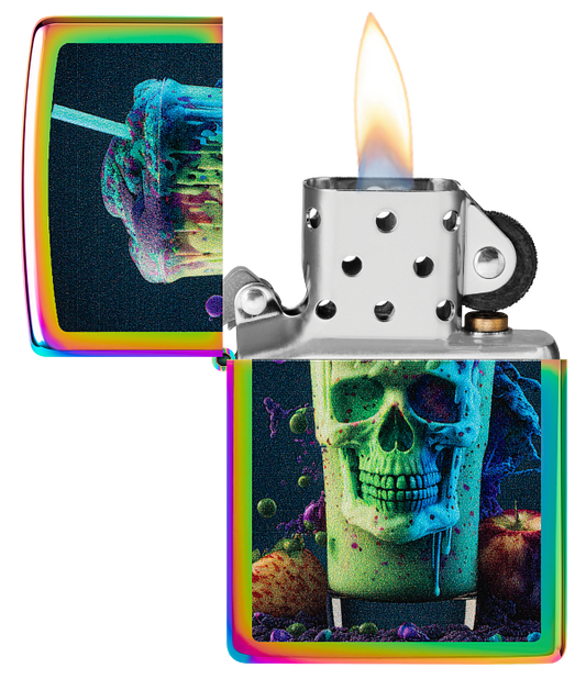 Zippo 60.007.691 vžigalnik Colorful Skull Milkshake