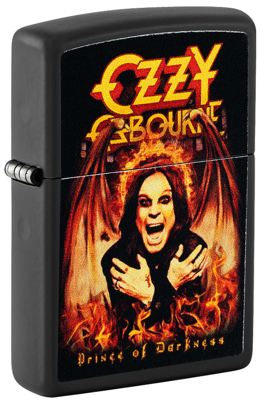 Zippo 47082 vžigalnik Ozzy Osbourne, Black Matte