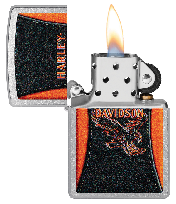 Zippo vžigalnik 47097 Harley-Davidson® Leather Eagle