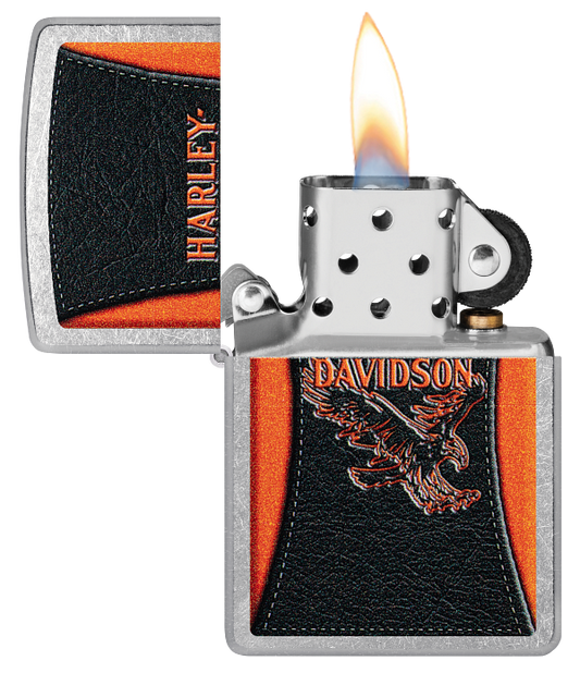 Zippo vžigalnik 47097 Harley-Davidson® Leather Eagle