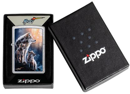 Zippo 47106 vžigalnik Wolf Pack by Mazzi