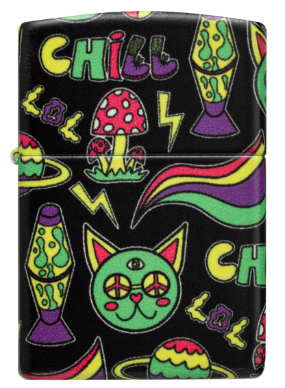 Zippo 47114 vžigalnik Psychedelic Sticker Chill Design