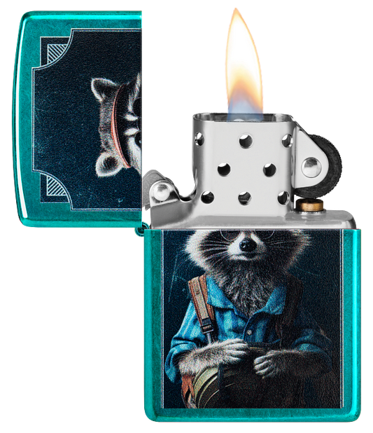 Zippo 47130 vžigalnik Hiker Raccoon
