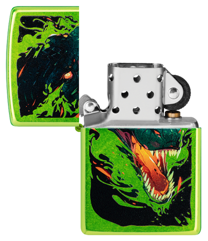 Zippo 47133 vžigalnik Green Dragon