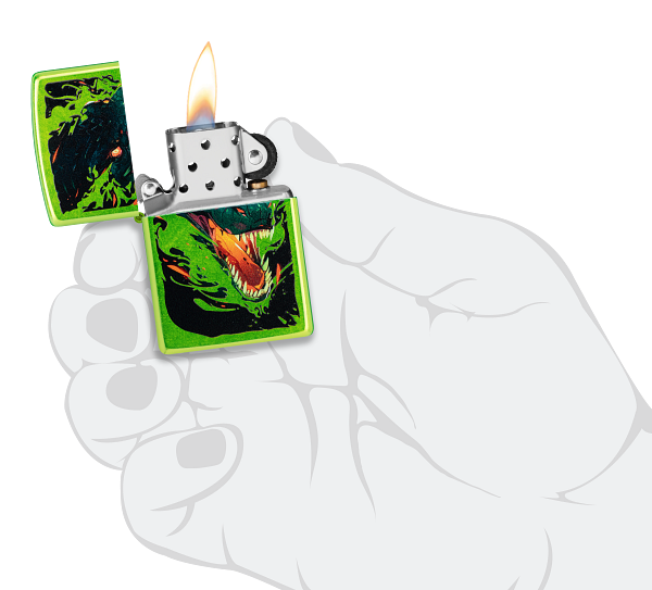 Zippo 47133 vžigalnik Green Dragon