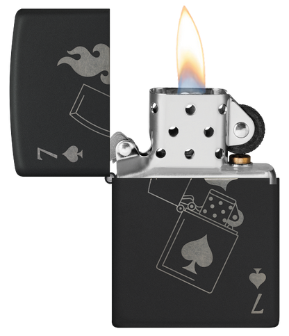 Zippo 47134 vžigalnik Lighter Lucky Spade 7