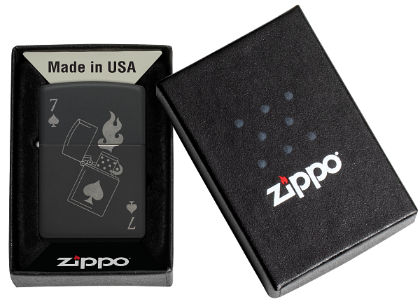 Zippo 47134 vžigalnik Lighter Lucky Spade 7