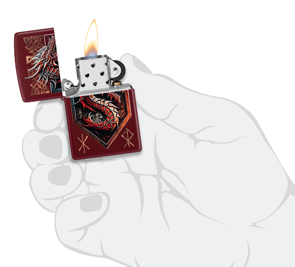 Zippo 47136 vžigalnik Asian Red Dragon
