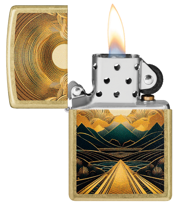 Zippo 47137 vžigalnik Road Through the Mountains