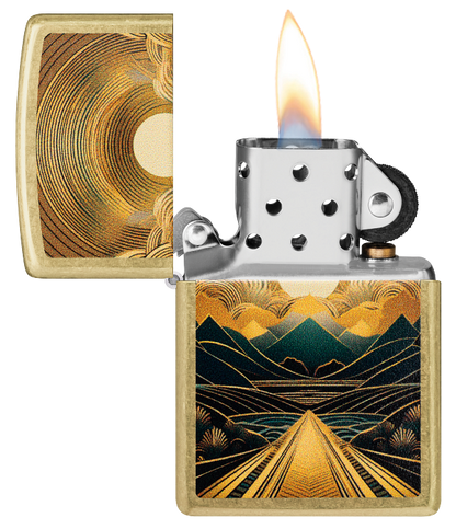 Zippo 47137 vžigalnik Road Through the Mountains