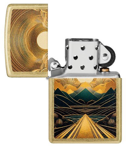 Zippo 47137 vžigalnik Road Through the Mountains
