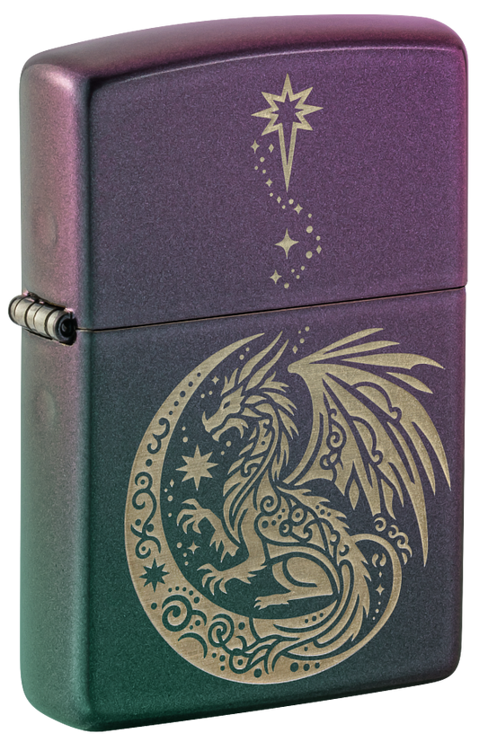 Zippo vžigalnik 47151 Fantasy Dragon and Crescent Moon