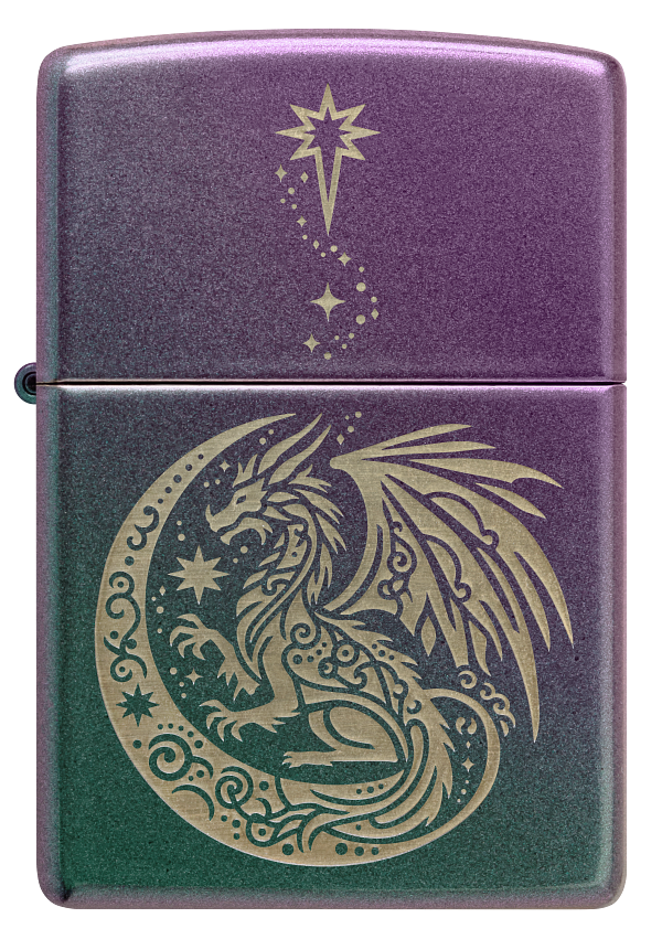Zippo vžigalnik 47151 Fantasy Dragon and Crescent Moon