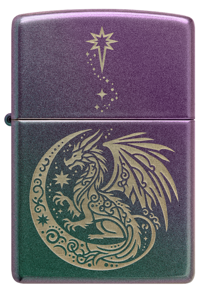 Zippo vžigalnik 47151 Fantasy Dragon and Crescent Moon