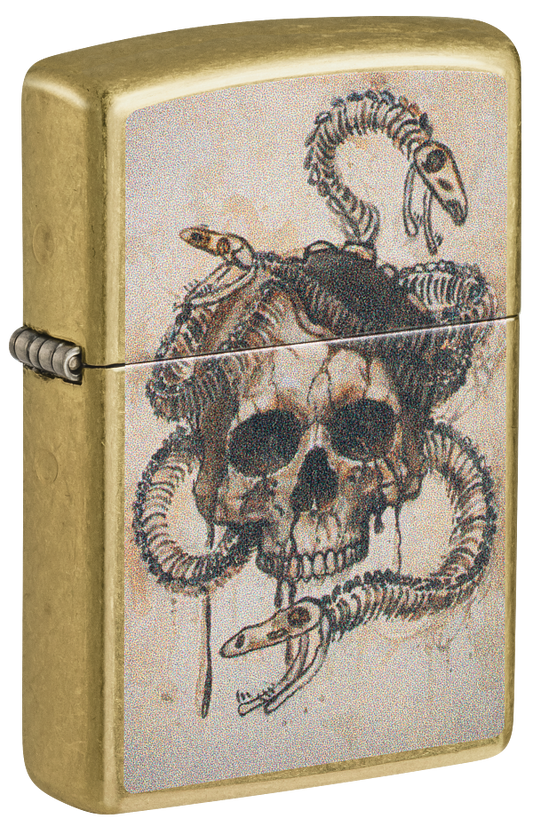 Zippo 47175 vžigalnik Skull and Snake