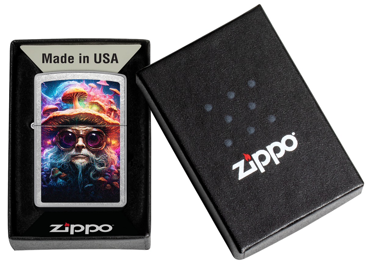 Zippo 47184 vžigalnik Mushroom Man