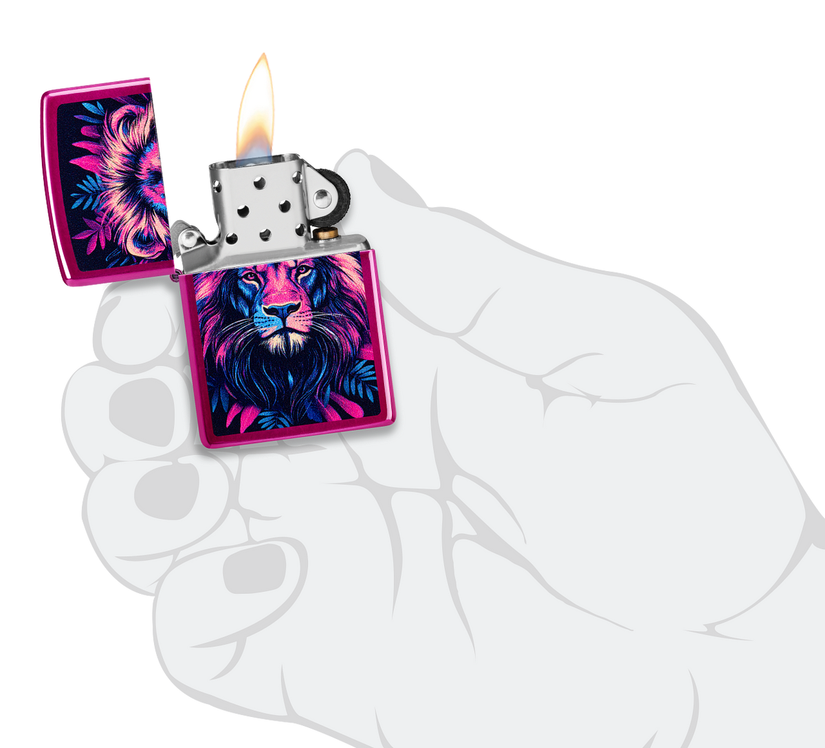 Zippo 47212 vžigalnik Lion