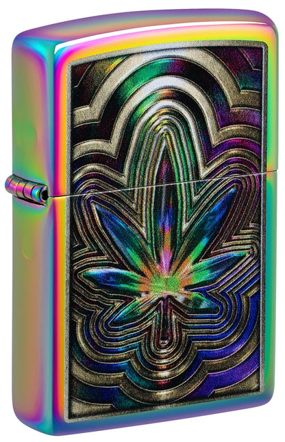 Zippo 47271 vžigalnik Metallic Psychedelic MLeaf, Multi Color