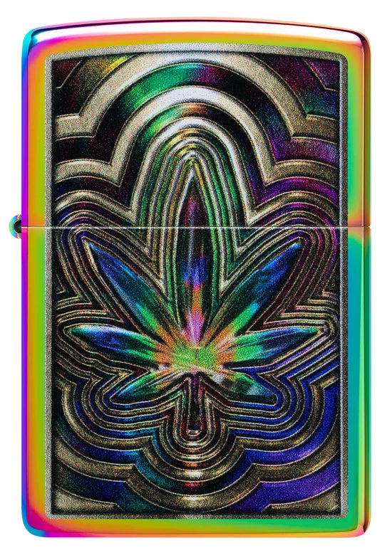 Zippo 47271 vžigalnik Metallic Psychedelic MLeaf, Multi Color