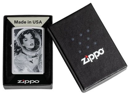Zippo 60.007.871 vžigalnik Vintage Female Astronaut