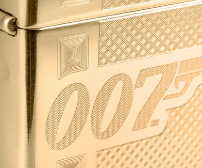 Zippo 47413 vžigalnik James Bond 007 Gun Logo, High Polish Brass