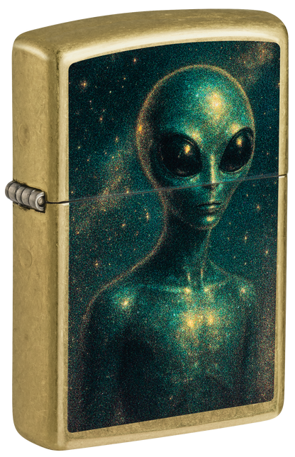 Zippo 47512 vžigalnik Alien, Street Brass