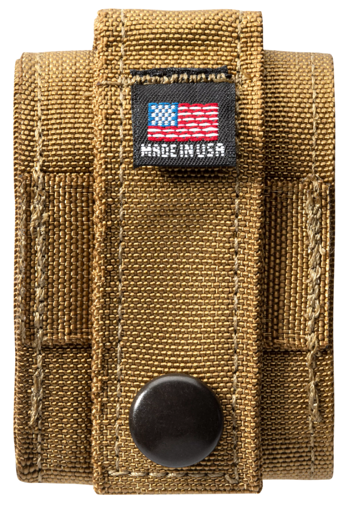 Zippo vžigalnik 49401 Black Crackle in etui Coyote Pouch