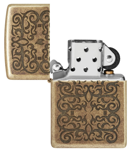 Zippo 48484 vžigalnik Unique Tattoo Pattern