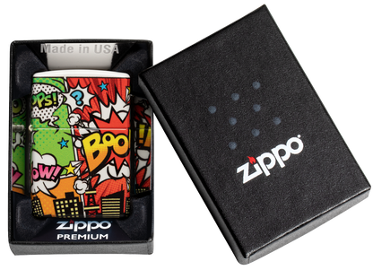 Zippo vžigalnik 60.006.555 Pop Art City 360