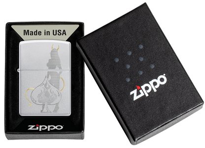 Zippo vžigalnik 48658 Devilish Girl & Ace