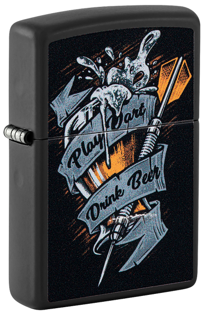 Zippo vžigalnik 48679 Darts & Beer