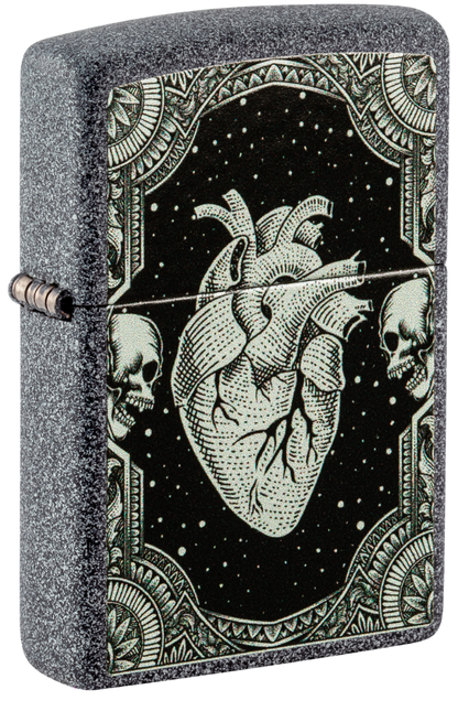 Zippo vžigalnik 48720 Realistic Heart