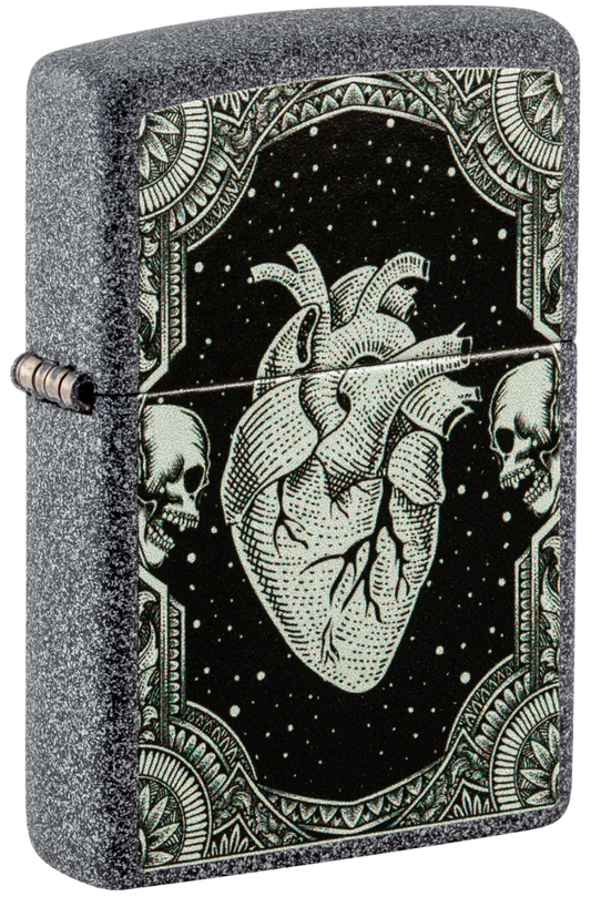 Zippo vžigalnik 48720 Realistic Heart