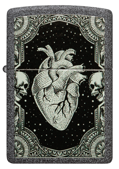 Zippo vžigalnik 48720 Realistic Heart