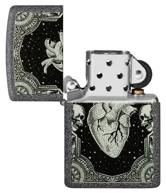 Zippo vžigalnik 48720 Realistic Heart