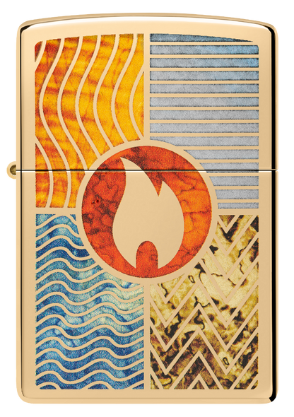 Zippo vžigalnik 48729 Elements of Earth