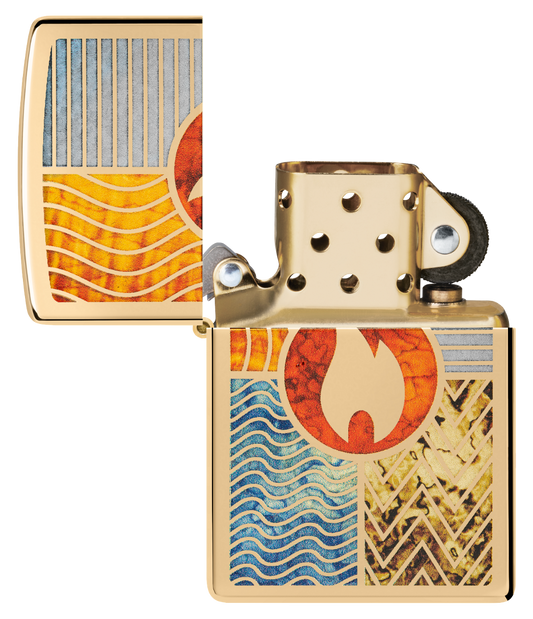 Zippo vžigalnik 48729 Elements of Earth