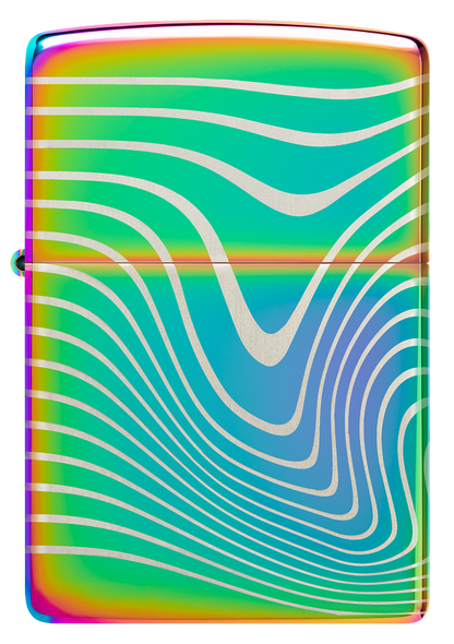 Zippo 48775 vžigalnik Wavy Pattern, Multi Color