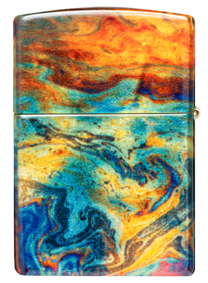 Zippo vžigalnik 48778 Colorful Tumbled Brass